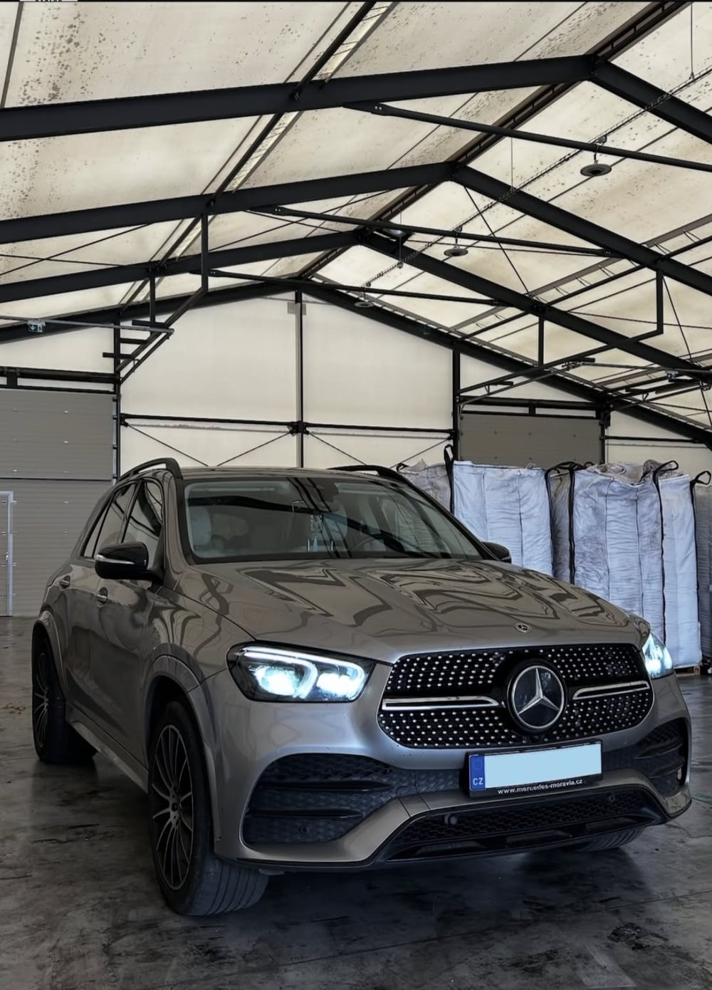 Mercedes-Benz GLE po detailingu